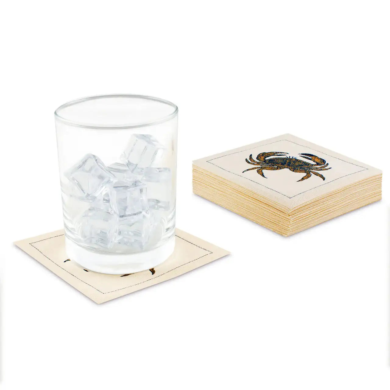 Crustacean Cocktail Napkins - Case - Five Star Napkins