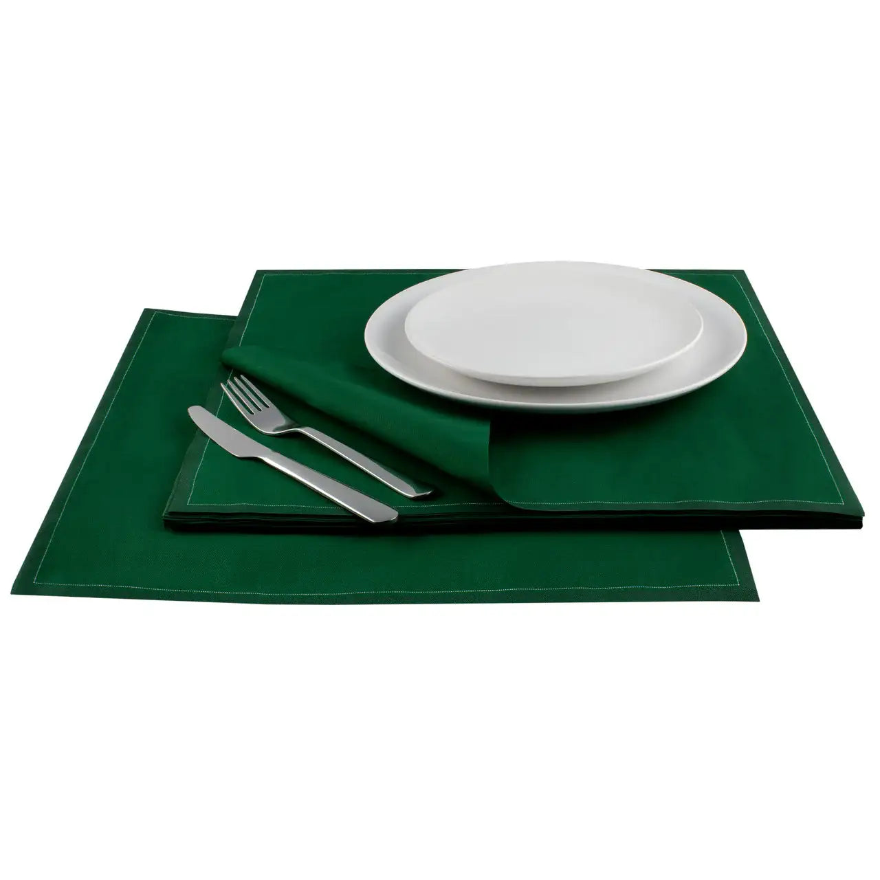 British Racing Green Premium Dinner Napkins - Five Star Napkins
