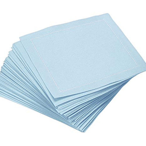 Cotton Cocktail Napkin - Sky Blue