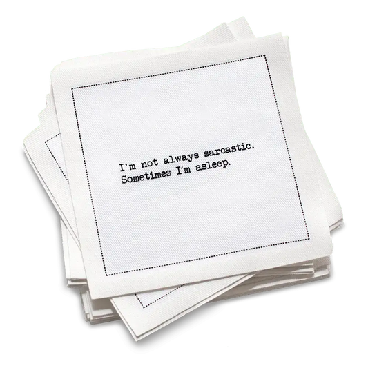 Snarky Quotes Napkins - Case - Five Star Napkins