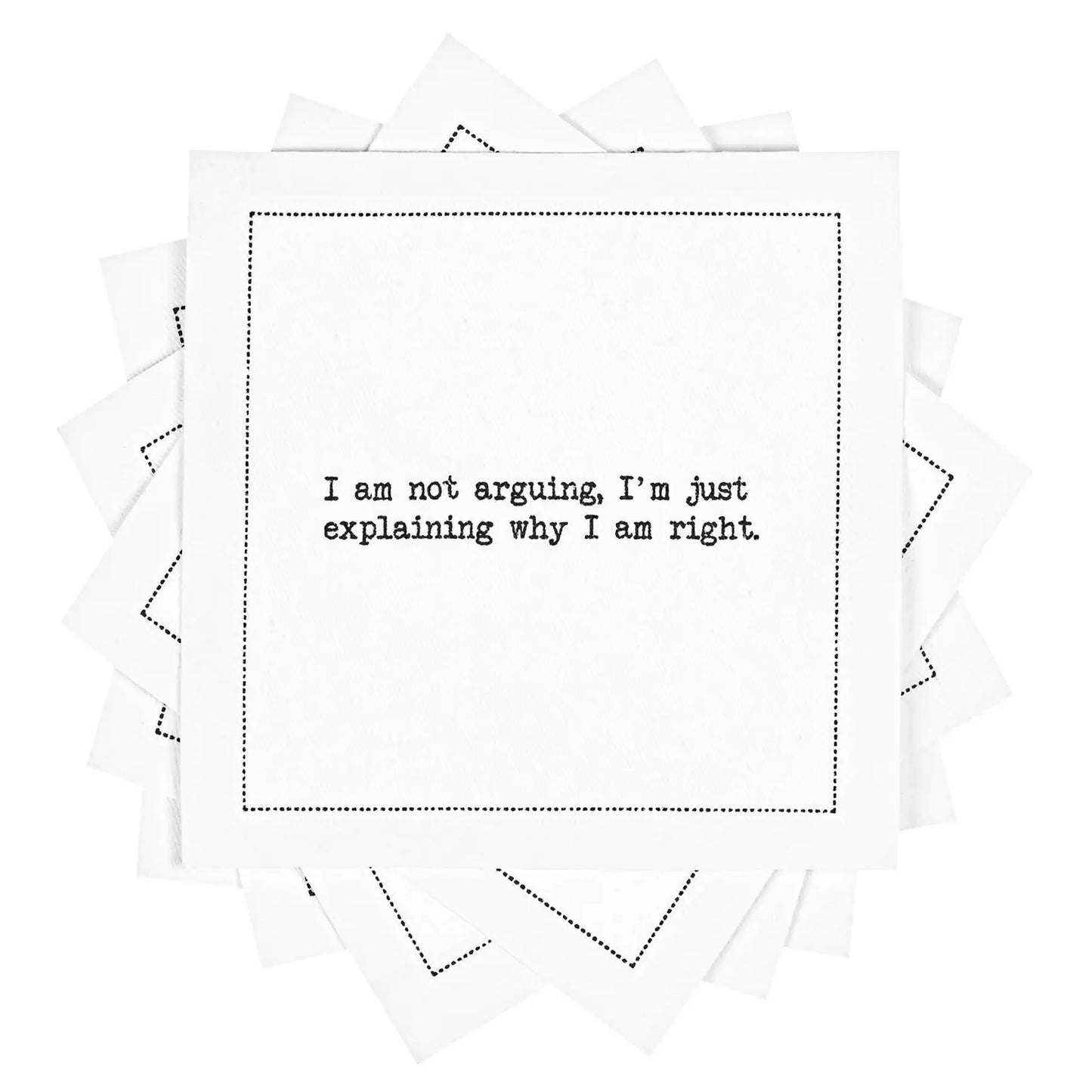 🎁 Snarky Quotes (100% off) - Five Star Napkins