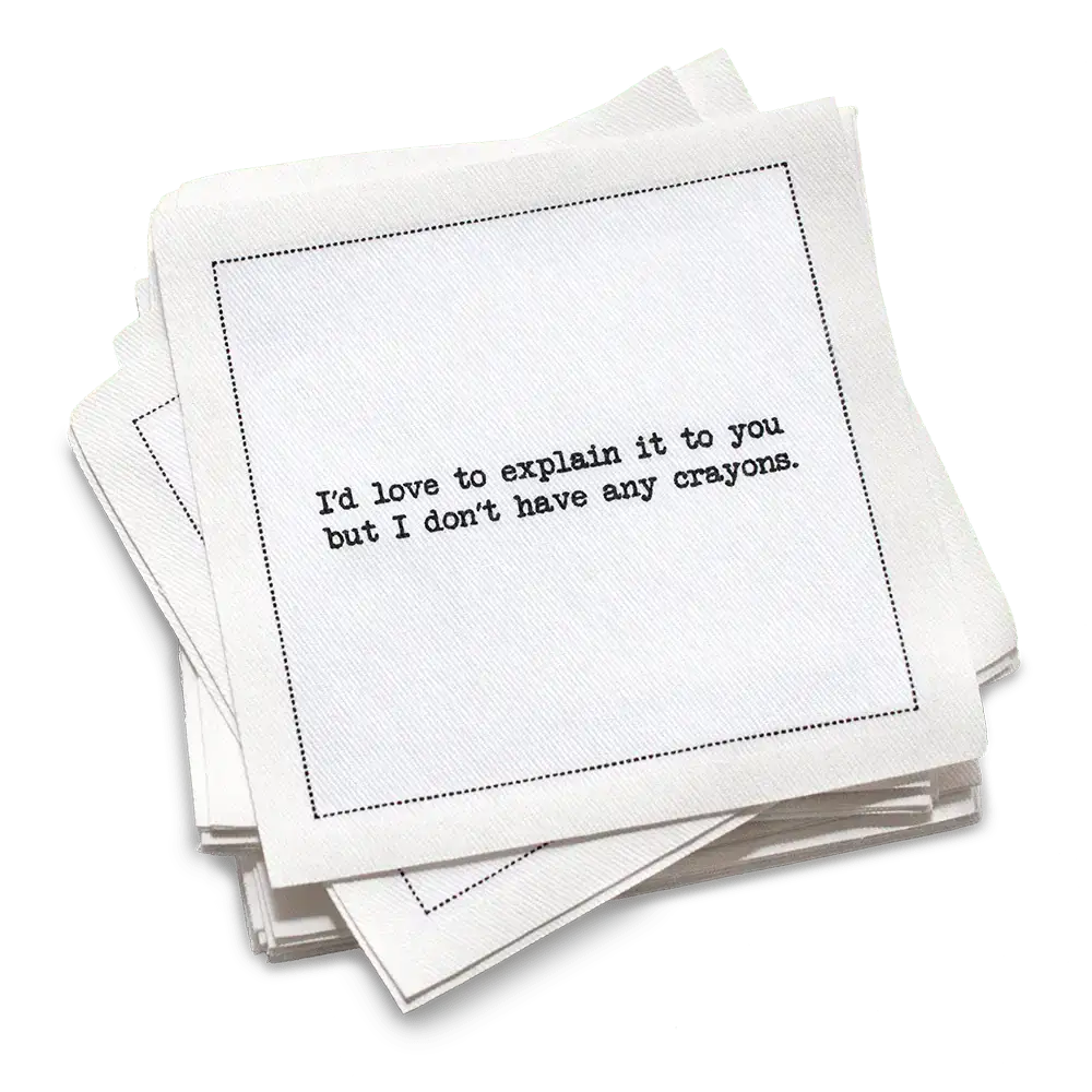 Subversive Quotes Napkins - Case - Five Star Napkins