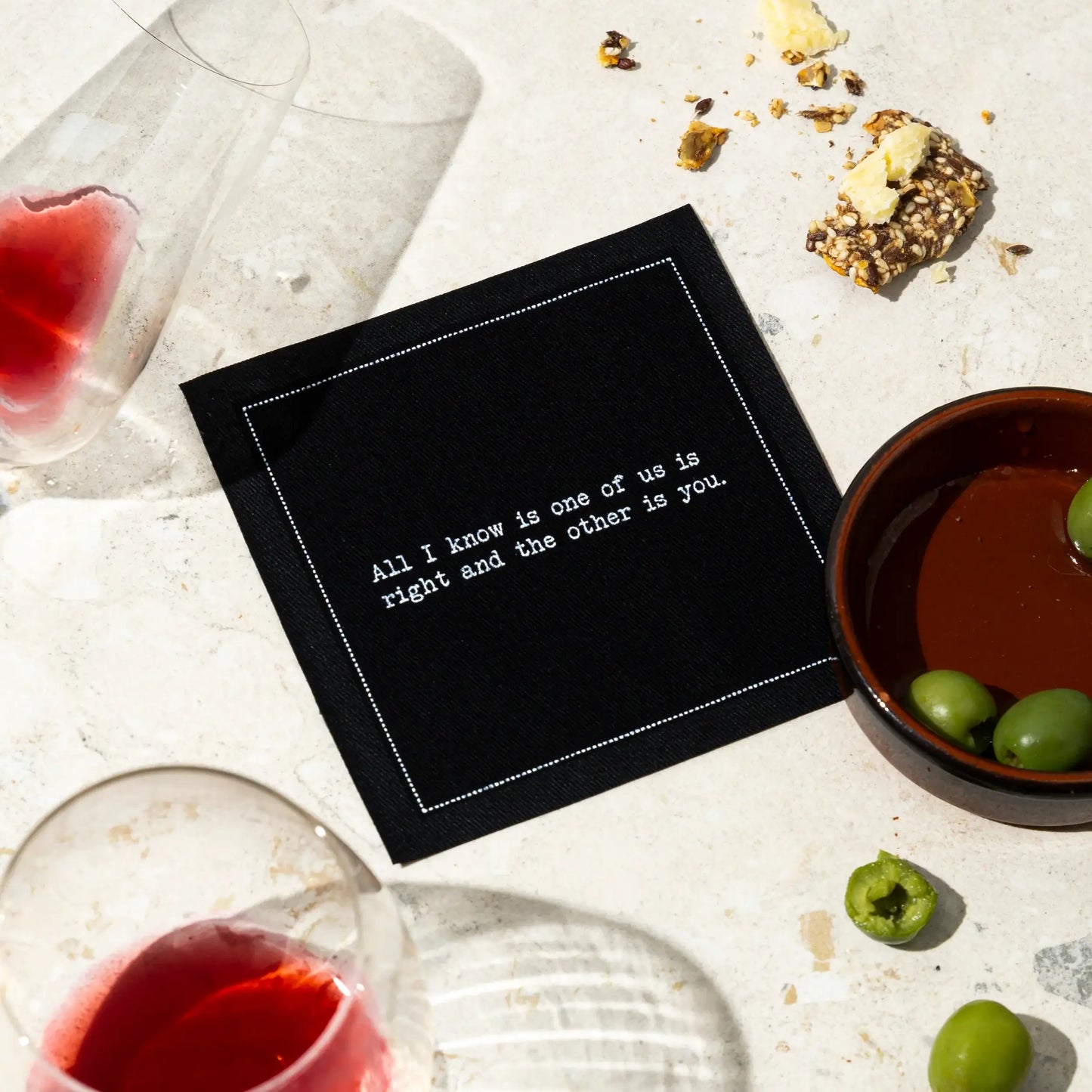 Subversive Quotes Napkins - Five Star Napkins