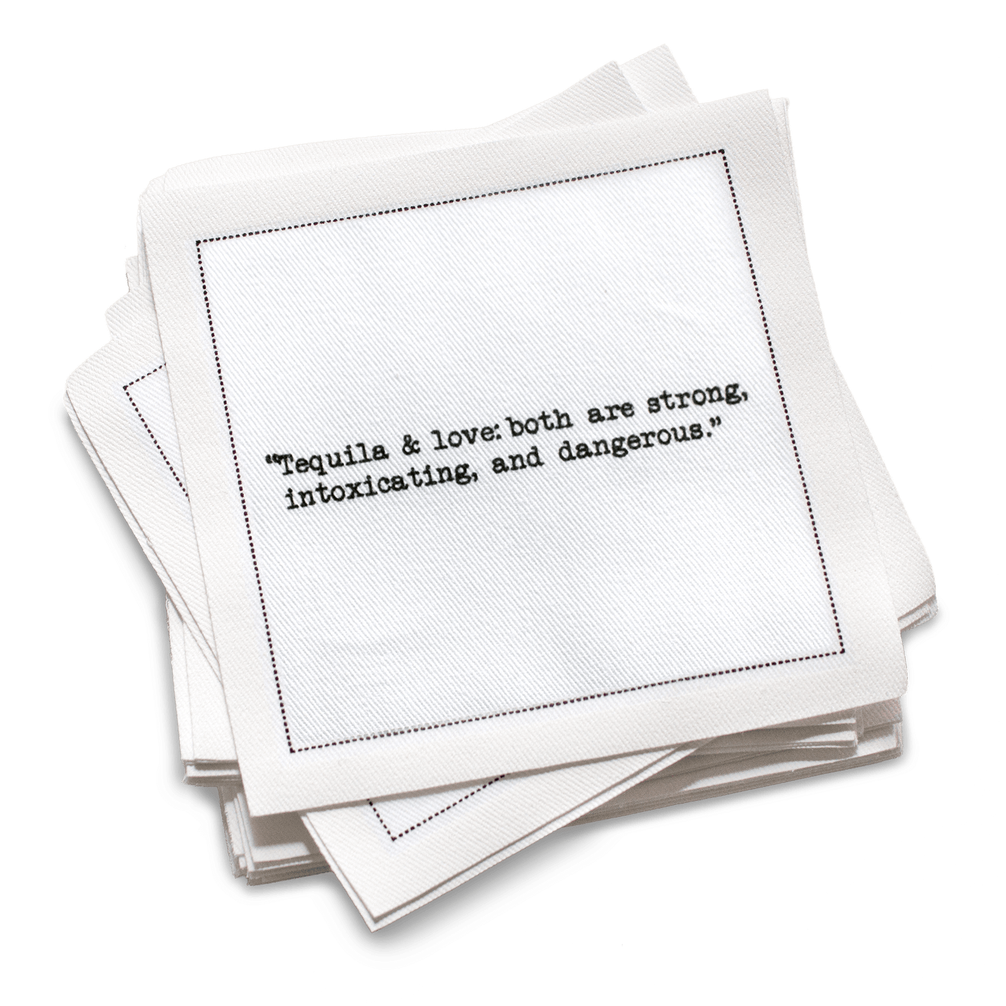 Tequila Drinking Quotes Napkins - Case