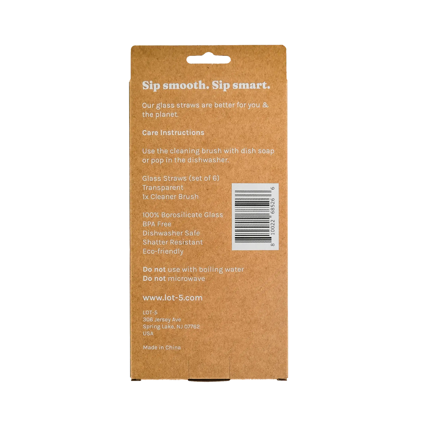 Waikīkī Glass Straws - Five Star Napkins