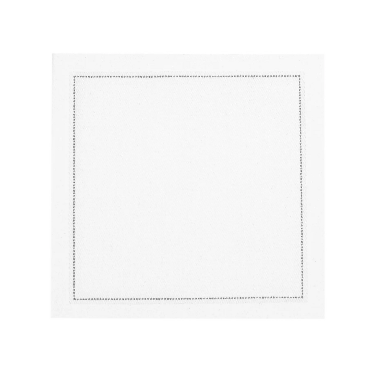 Cotton Cocktail Napkin - White - Five Star Napkins