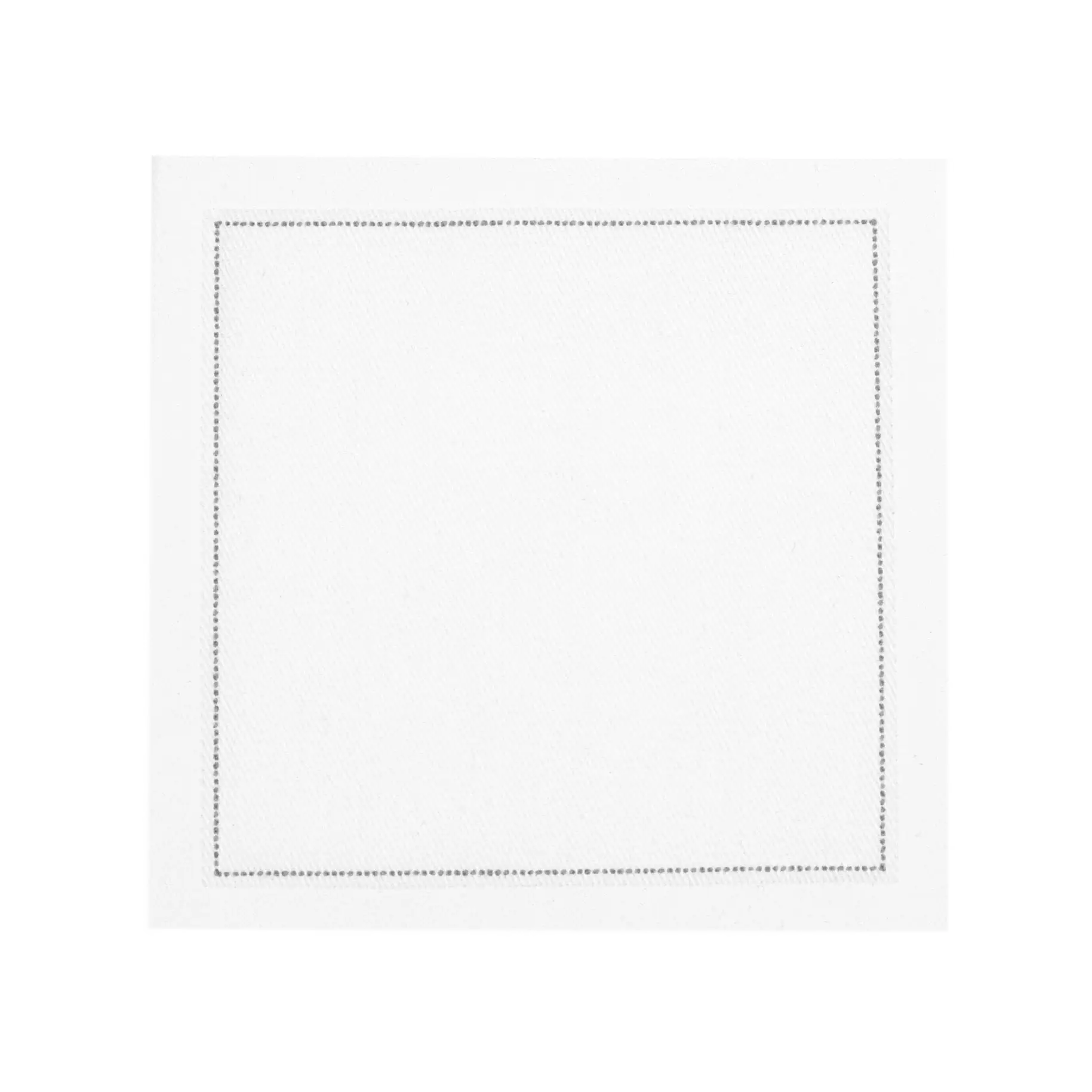 Cotton Cocktail Napkin - White - Five Star Napkins