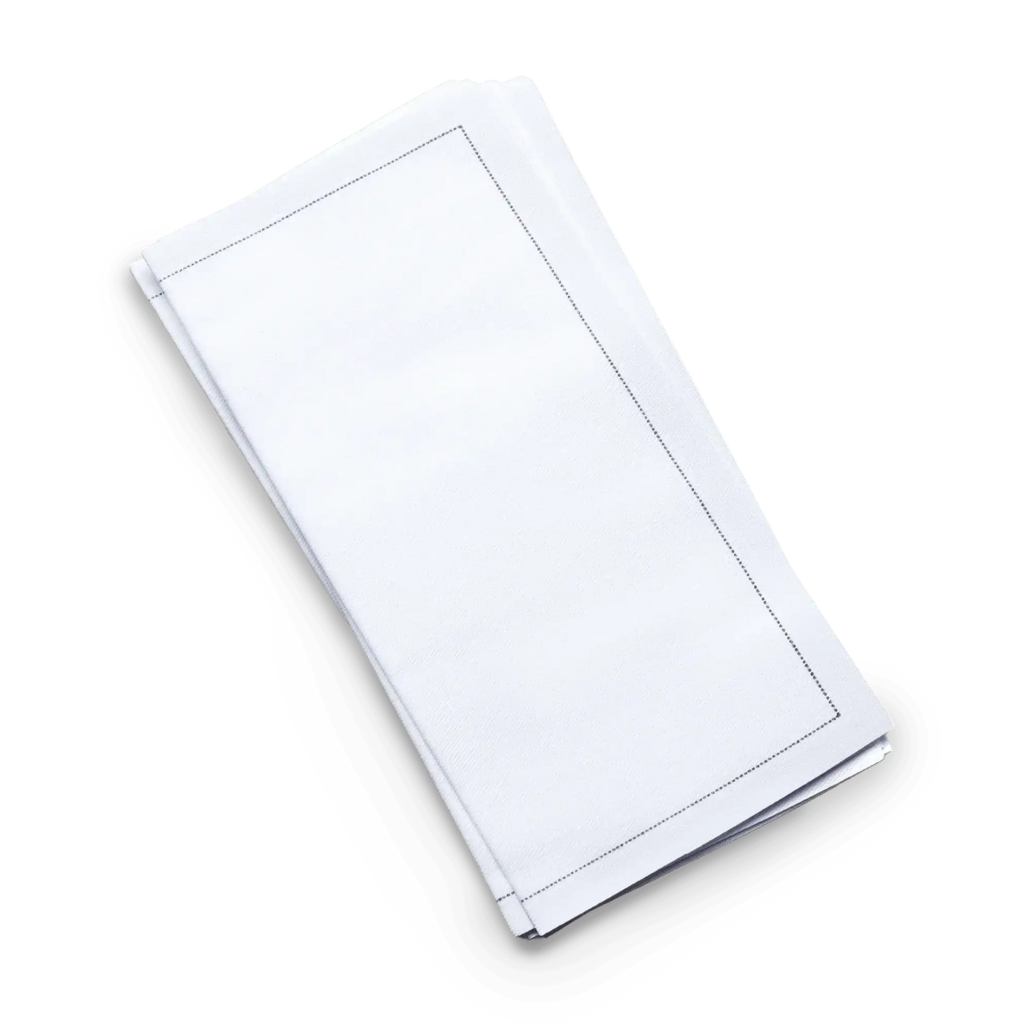 White 1/2 Fold Cocktail Napkins - Case - Five Star Napkins