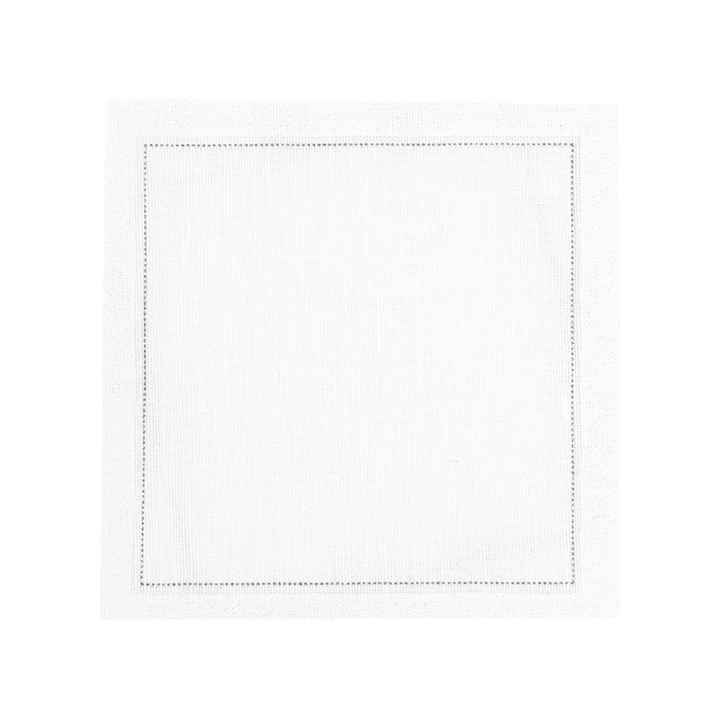 Cotton Cocktail Napkin - White