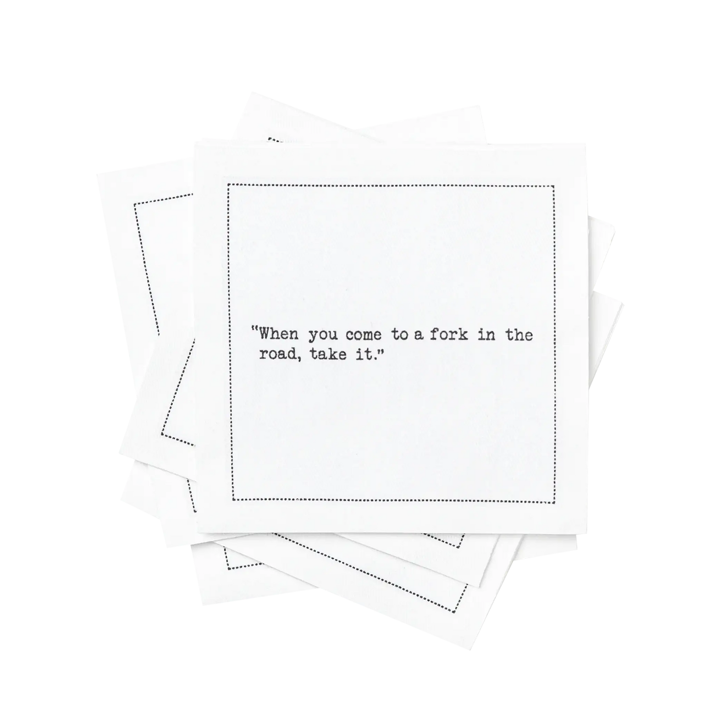 Yogi Berra Quotes Napkins - Case - Five Star Napkins