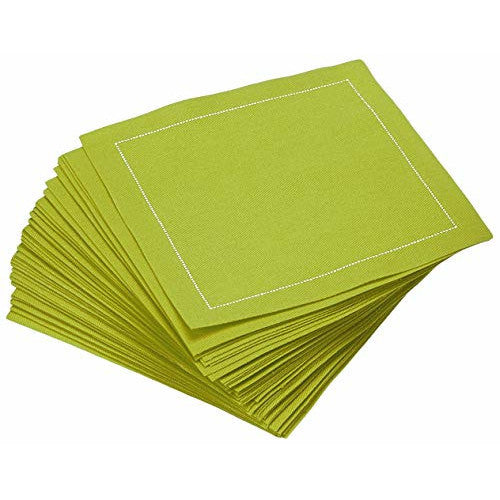 Cotton Cocktail Napkin - Pear
