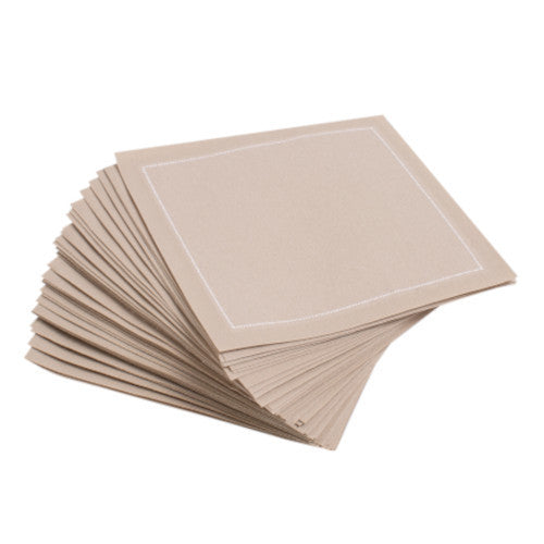 Cotton Cocktail Napkin - Sand