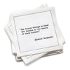 Women Leaders Quotes Napkins - White