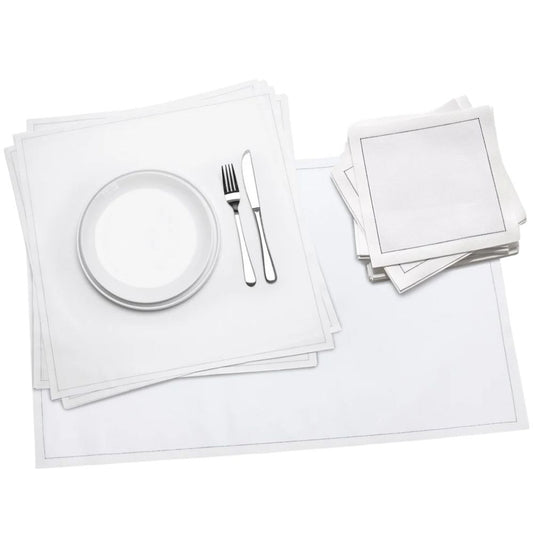 Dinner Table Set | White