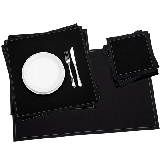 Dinner Table Set | Black