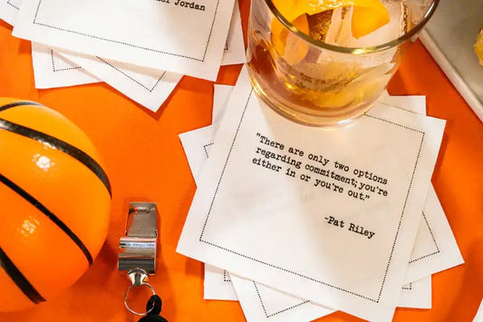 Basketball Legends Quotes Napkins - Five Star Napkins