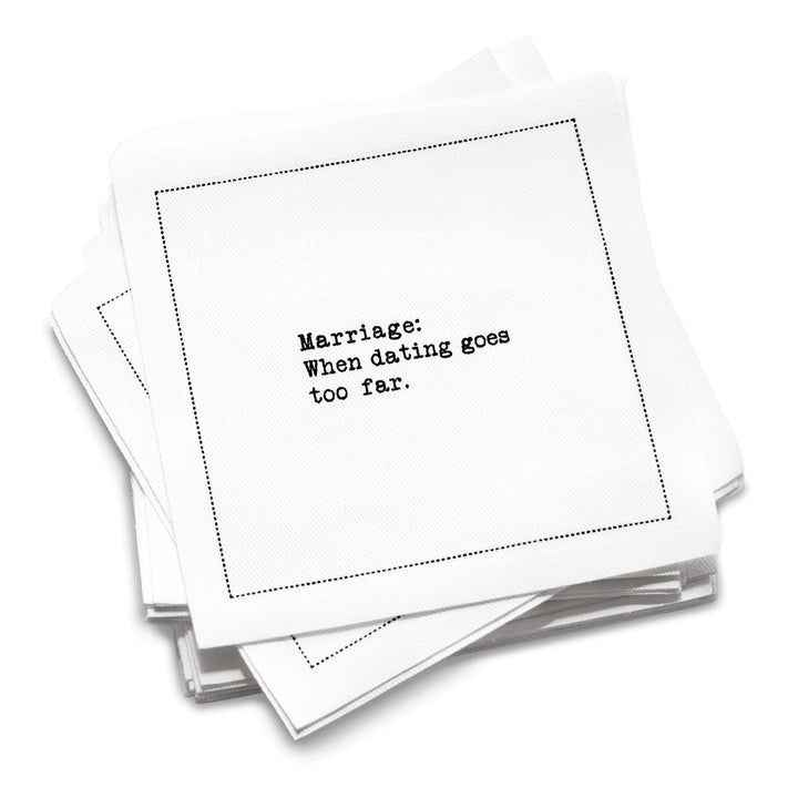 Marriage Quote Napkins