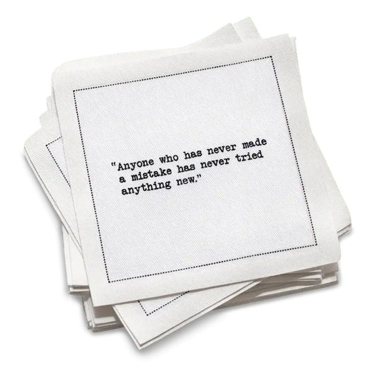 Einstein Quotes Napkins
