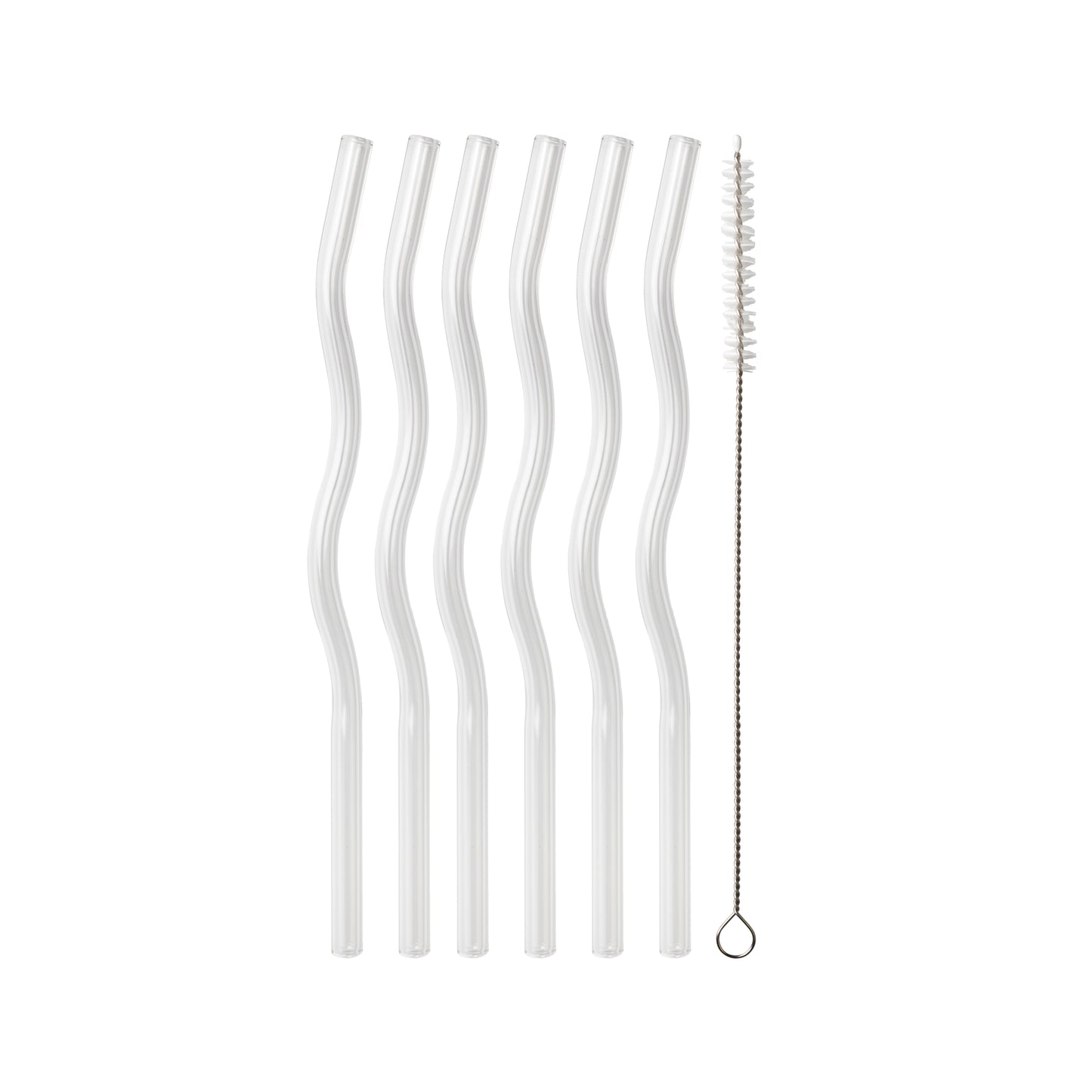 South Beach Glass Straws