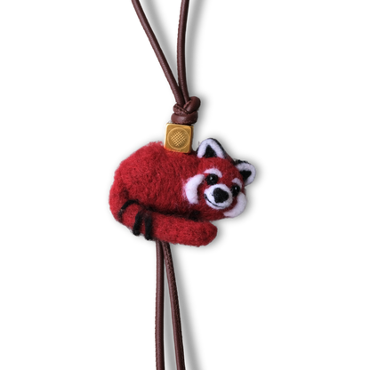 Red Panda Bag Tag