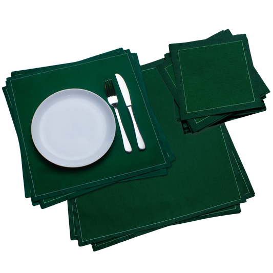 Dinner Table Set | British Racing Green