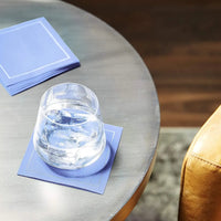 Cotton Cocktail Napkins - Sea Blue - Five Star Napkins
