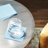 Cotton Cocktail Napkins - Sky Blue - Five Star Napkins