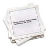75th Birthday Quotes Napkins - White