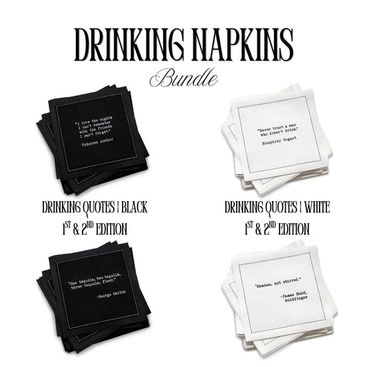 Drinking Napkins Bundle