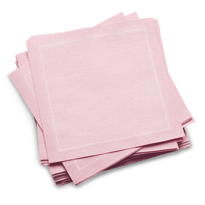 Cotton Cocktail Napkin - Blush