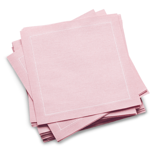 Cotton Cocktail Napkin - Blush