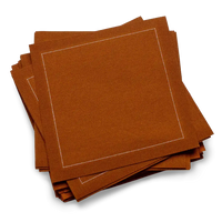 Cotton Cocktail Napkins - Caramel - Five Star Napkins