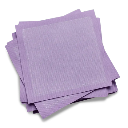 Cotton Cocktail Napkins - Lavender