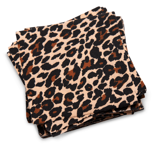 Leopard Print Cocktail Napkins