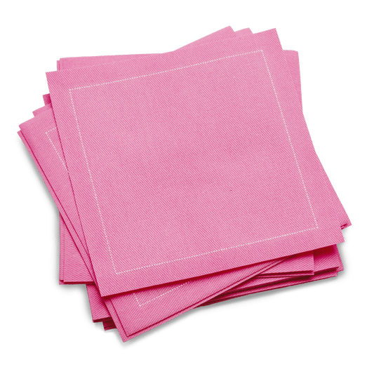 Cotton Cocktail Napkin - Sherbet