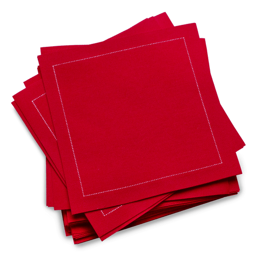 Cotton Cocktail Napkins - Toreador