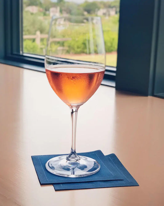 Cotton Cocktail Napkins - Midnight Blue - Five Star Napkins