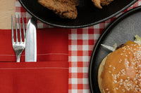 Red Premium Dinner Napkins - Five Star Napkins