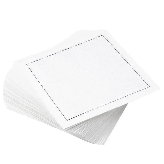 Cotton Cocktail Napkin - White - Five Star Napkins