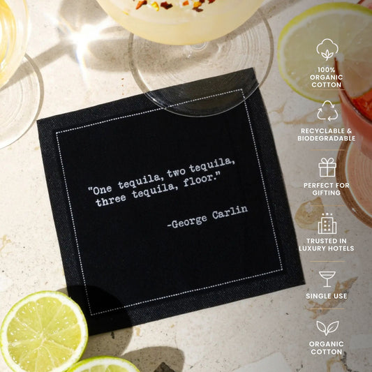 Drinking Quote Napkins | First Edition