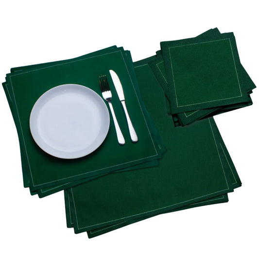 Dinner Party Set | British Racing Green