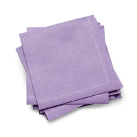 Lavender 1/4 Fold Cocktail Napkins - Five Star Napkins