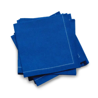 Royal Blue 1/4 Fold Cocktail Napkins - Five Star Napkins