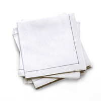 White Cotton 1/4 Fold Cocktail Napkins - Five Star Napkins