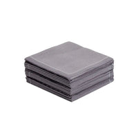 Anthracite Grey 1/4 Fold Cocktail Napkins - Five Star Napkins