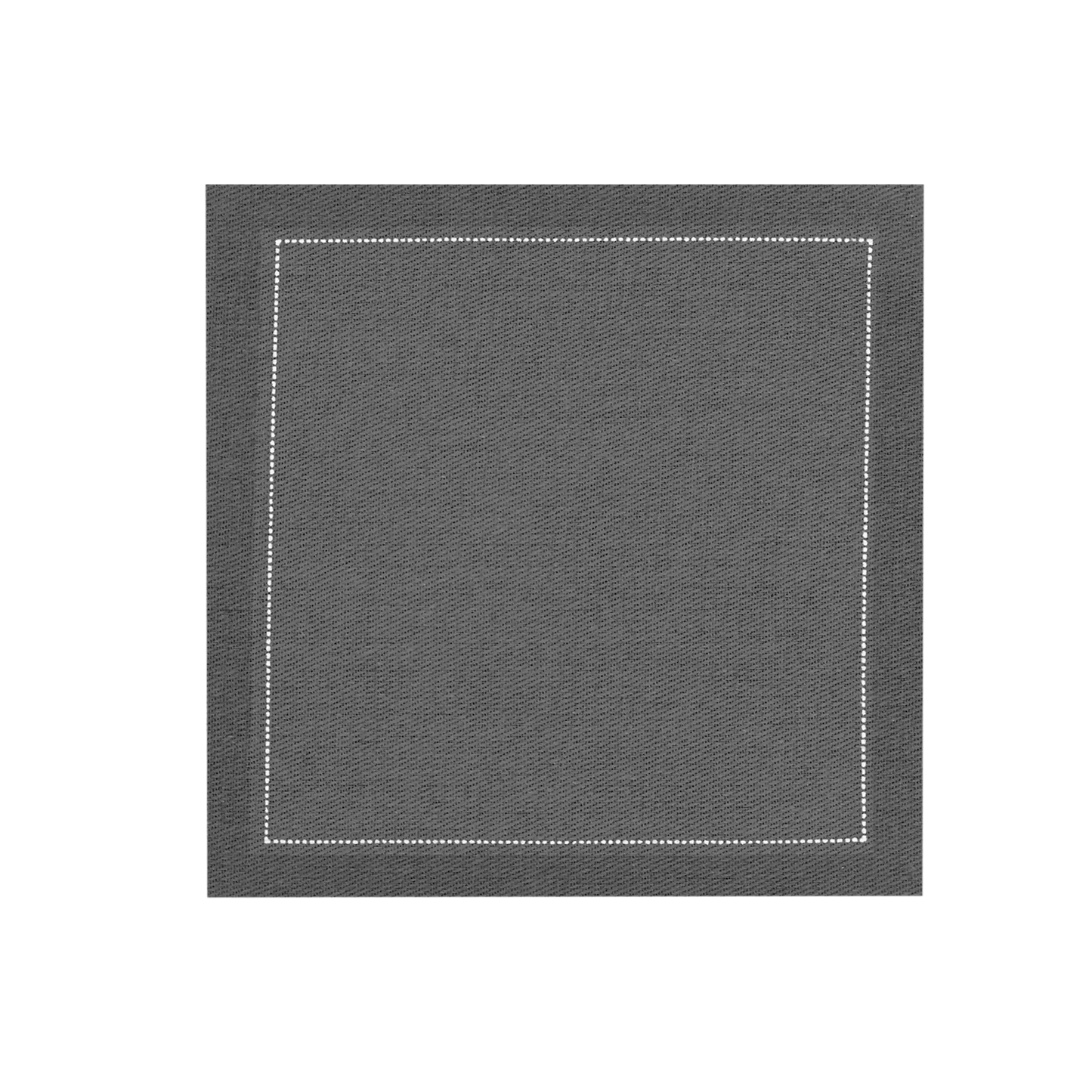 Cotton Cocktail Napkins - Anthracite Grey - Five Star Napkins