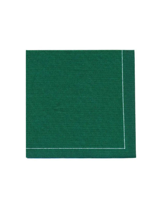 British Racing Green 1/4 Fold Cocktail Napkins - Five Star Napkins