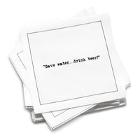 Beer Quote Napkins