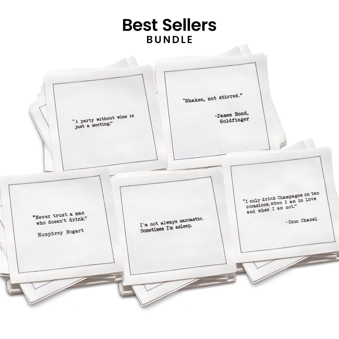 Best Sellers Quotes Napkins