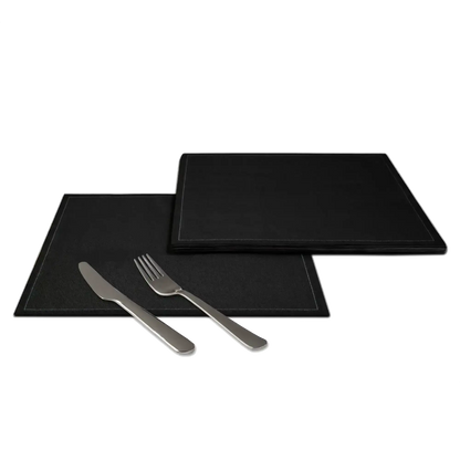 Black Cotton Dinner Napkins - Case - Five Star Napkins